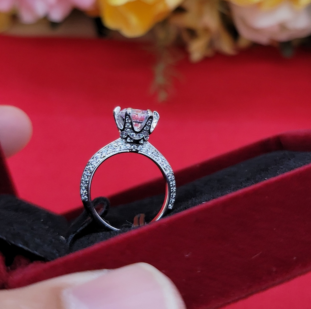 Real Silver Ring With Certificate - image 8